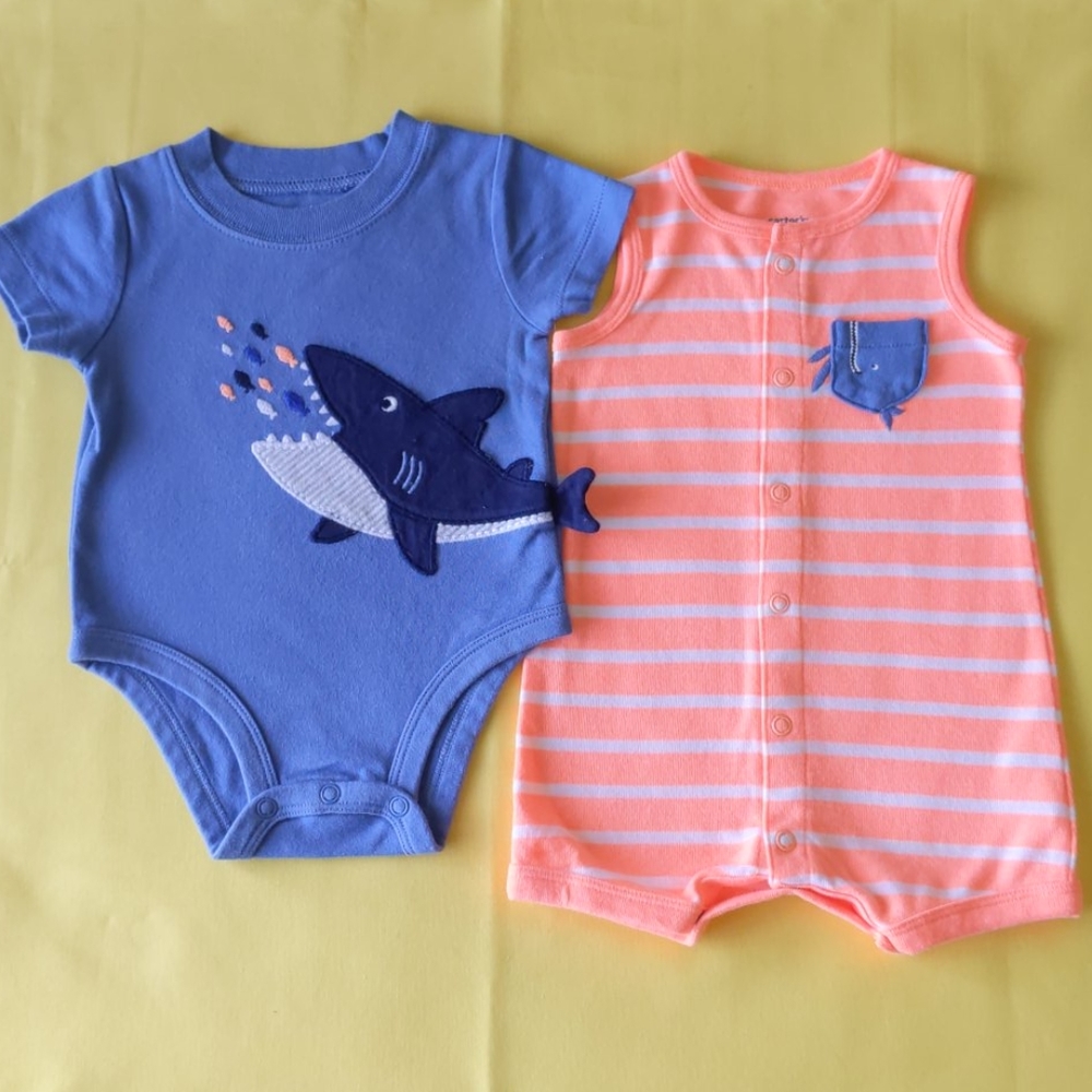 3 for $18 Carter's 3mo onesie set